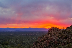 amazing Sunset at Gates Pass