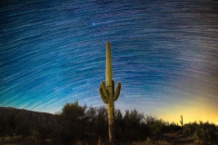 Broadway Trailhead Star Trails