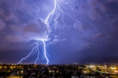 Monsoon Lightning Storm