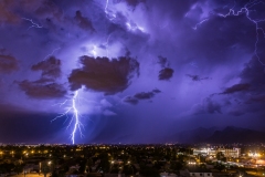 Monsoon Lightning Storm