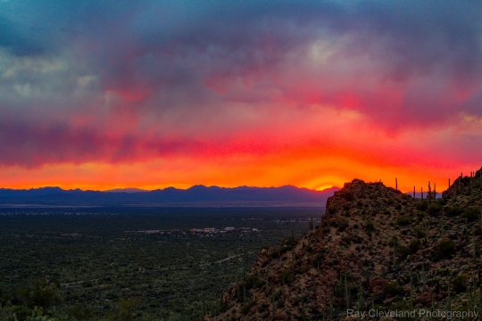 amazing Sunset at Gates Pass