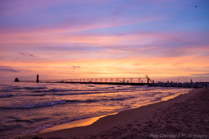 Sunset in Grand Haven