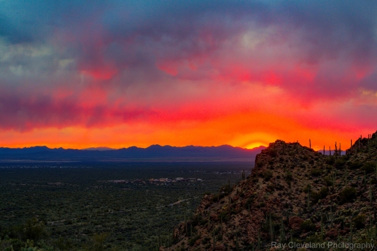 amazing Sunset at Gates Pass