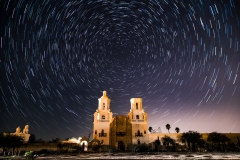 San Xavier Star Trails