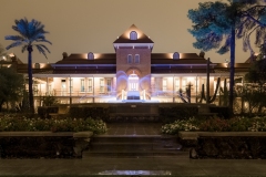 Old Main on a Rainy Night